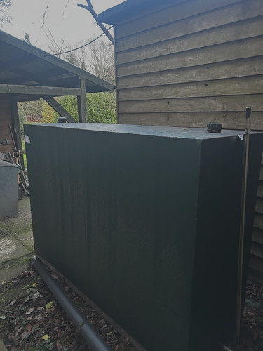 Oil storage tank 1350l - oil,