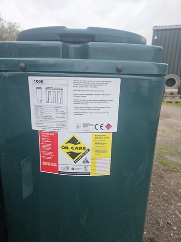 1000l bunded heating oil - oil, tank
