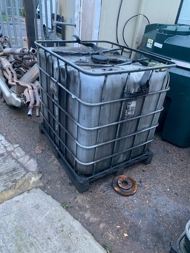 Waste used oil tank reservour - waste,