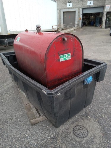 Steel used oil tank - steel,